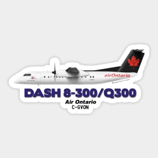 DeHavilland Canada Dash 8-300/Q300 - Air Ontario Sticker